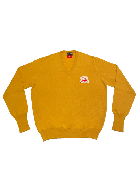 One-of-a-kind Mustard Cashmere sweater