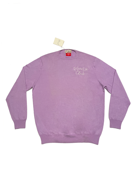 One-of-a-kind Lilac Cashmere sweater